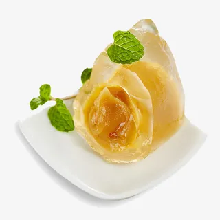 流心冰晶粽子特写免抠