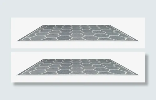 简约灰色北欧地毯免抠