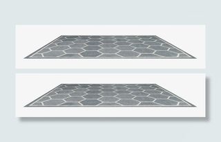 简约灰色北欧地毯免抠