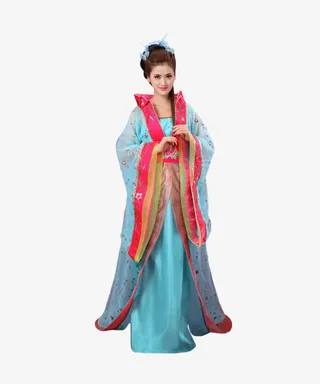 免抠透明古韵美女免抠