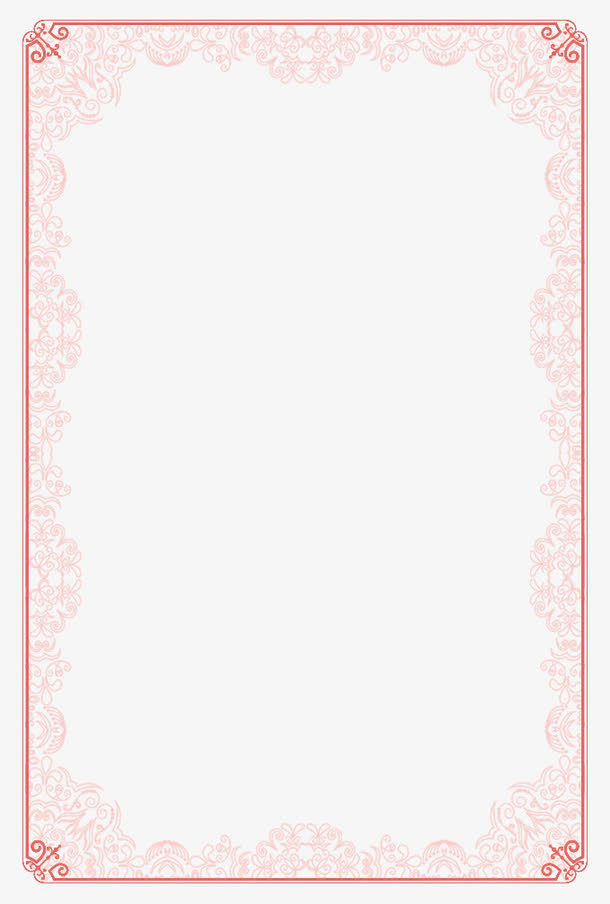 花边边框免抠