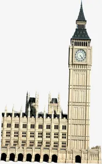 建筑物旅游活动宣传海报设计素材免抠