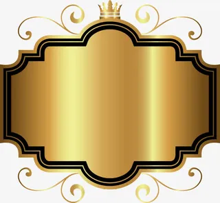 欧式金属框免抠