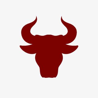 纯色公牛外形免抠