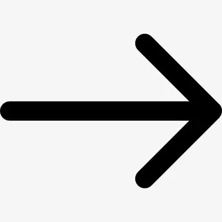 右箭头的直线图标免抠