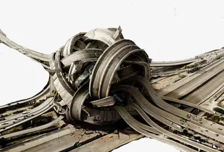 纠结的道路免抠