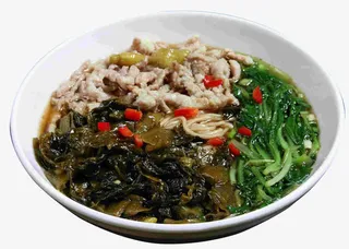 酸菜肉丝面免抠