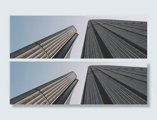 仰视金融建筑图片高清