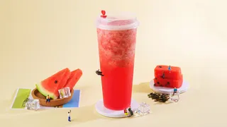 红玉西瓜水果茶高清