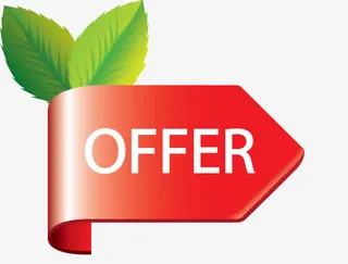 通知书红色条幅免抠