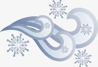 刮风png矢量元素免抠