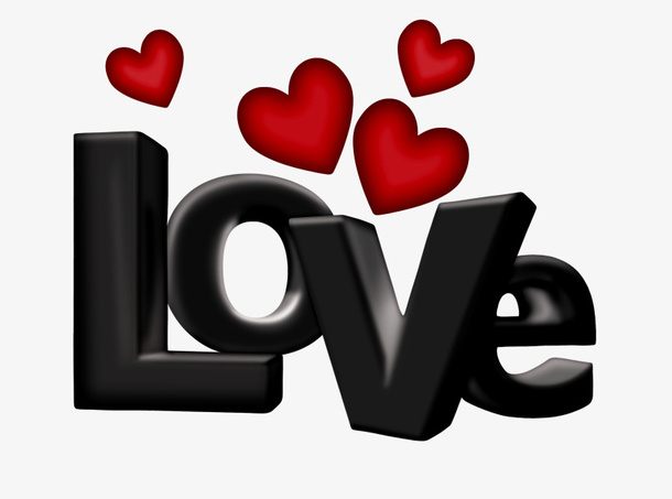 LOVE艺术字免抠