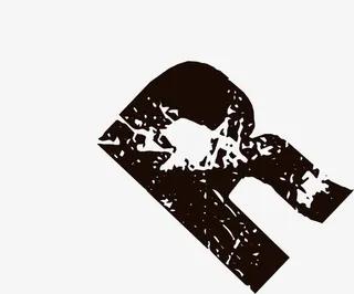 R商标涂鸦素材背景