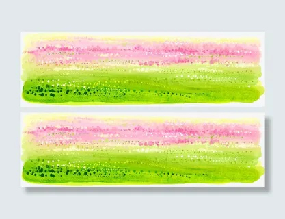 浪漫的花海原野免抠