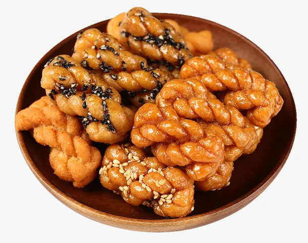 香脆麻花免抠
