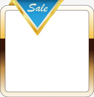 促销文本框免抠