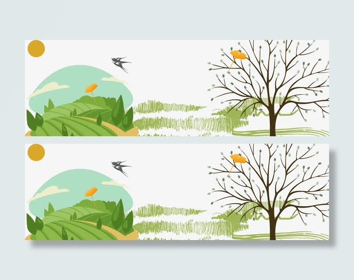 我们一起去春游场景免抠