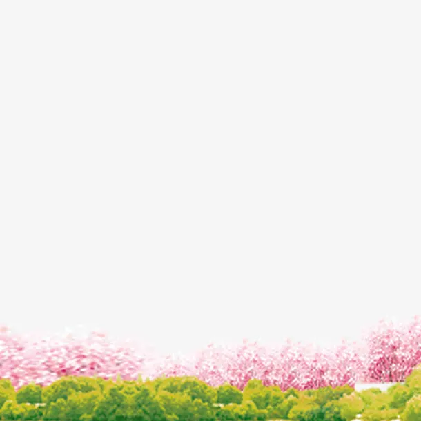 十里桃林免抠