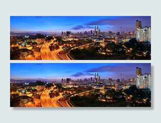 城市夜景海报图高清