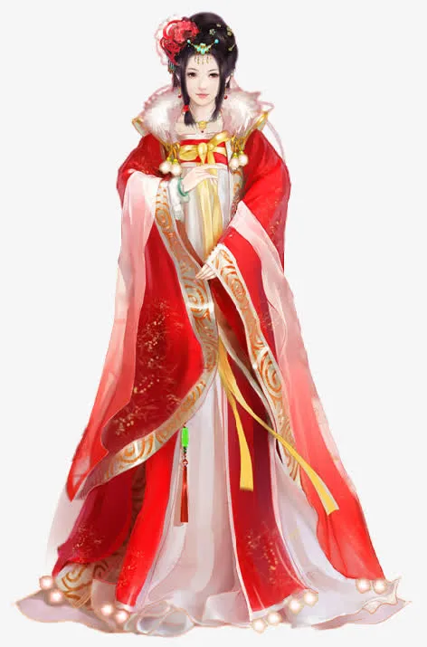 古代美女免抠