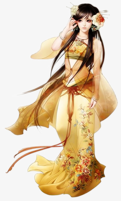 美女免抠