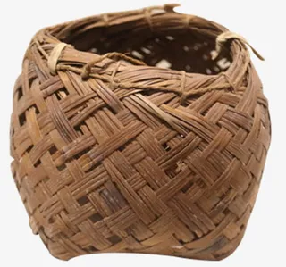 手工艺老农具小背篓免抠