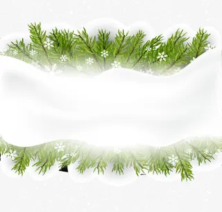 白色光效文字底框免抠