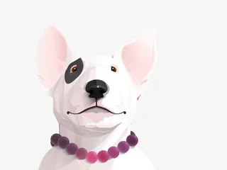 扁平化小狗免抠