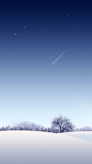 雪景摄影H5背景素材高清