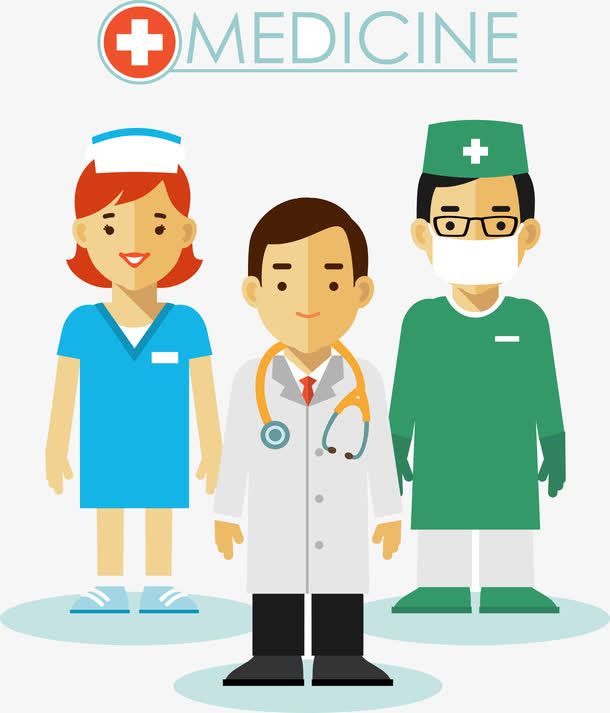 卡通医生人物免抠