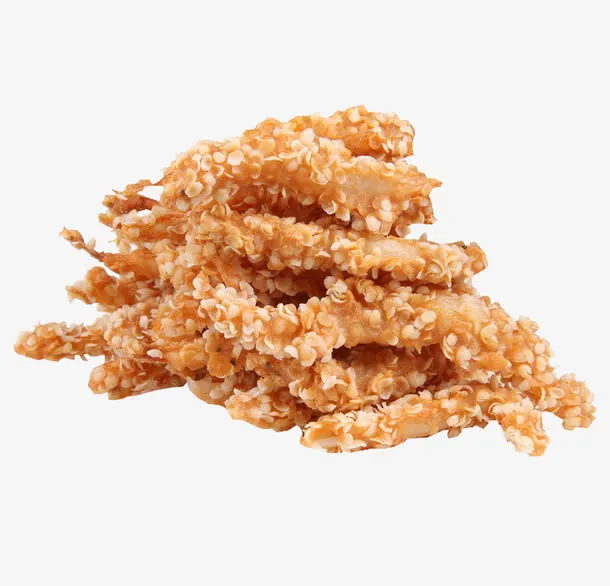 炸雪花鸡柳免抠