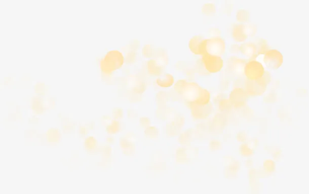 黄色虚幻圆圈淘宝促销素材免抠