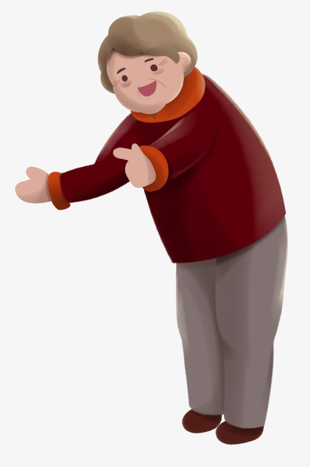 慈祥的老奶奶··免抠