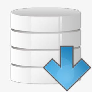 数据库向下箭头图标免抠