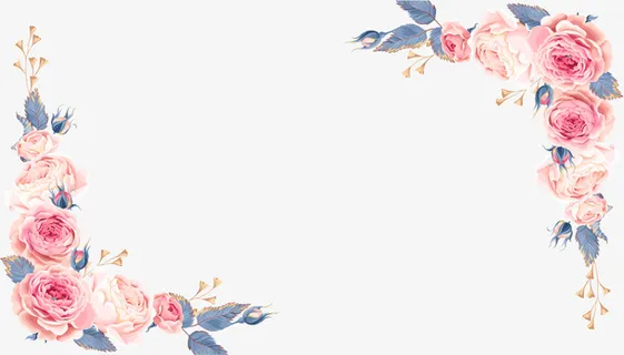 花边框装饰物免抠