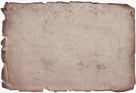 灰色简约牛皮纸边框纹理免抠