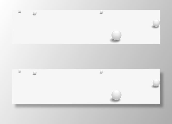 手绘冬季白色小球免抠节日圣诞节元素