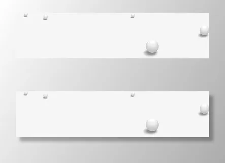 手绘冬季白色小球免抠节日圣诞节元素