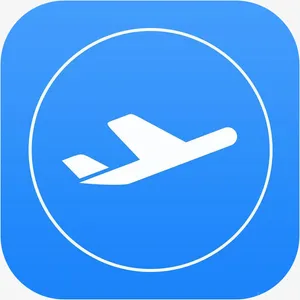 手机飞常准业内版旅游应用图标免抠
