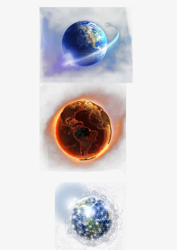 地球火星免抠