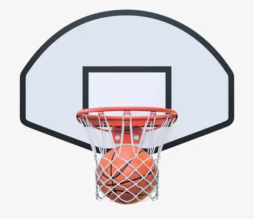 操场篮球框免抠