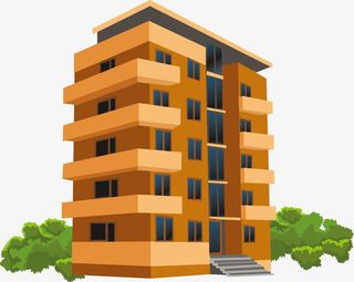 写字楼Banner免抠