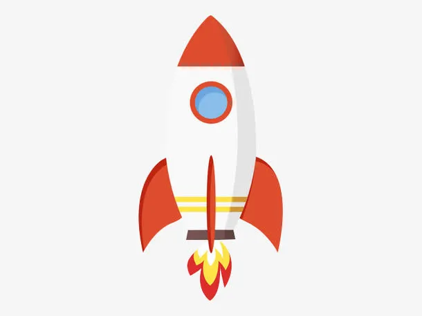飞天火箭免抠