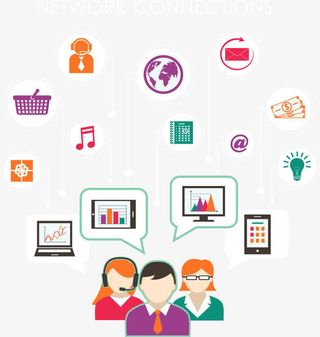 互联网工作沟通交流免抠