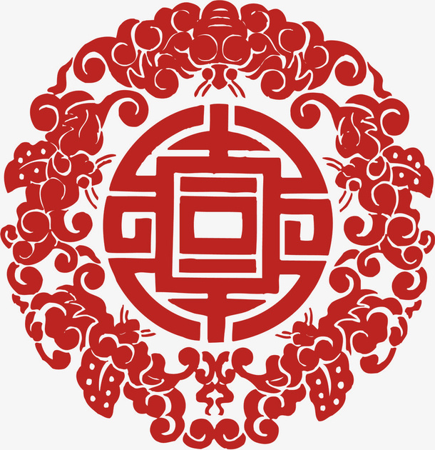 传统,图案,古画元素,国粹,免抠