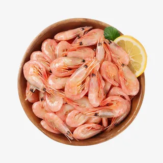 一盘基围虾免抠