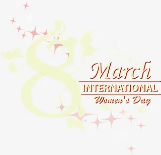 妇女节主题矢量素材免抠