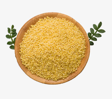 叶子木盘黄小米免抠