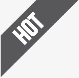 淘宝产品标签热卖标签 hot热卖角免抠