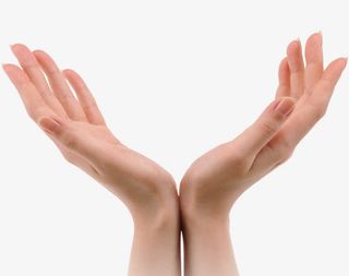 唯美精美健康手公益免抠